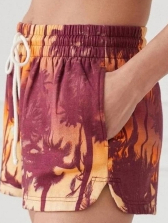 NWOT Urban Outfitters Out From Under Ellie Palm Tree Print Lounge Shorts Size XS - Picture 4 of 7